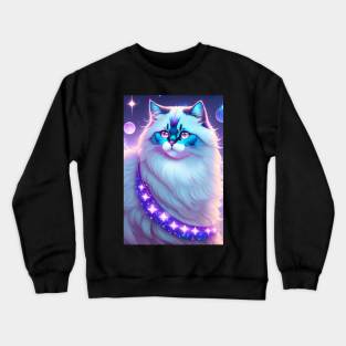 Jeweled Birman Crewneck Sweatshirt